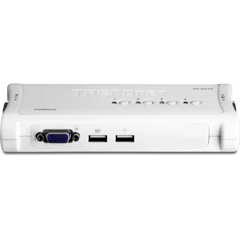 TRENDnet TK-407K 4-Port USB KVM Switch Kit
