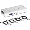 TRENDnet TK-407K 4-Port USB KVM Switch Kit