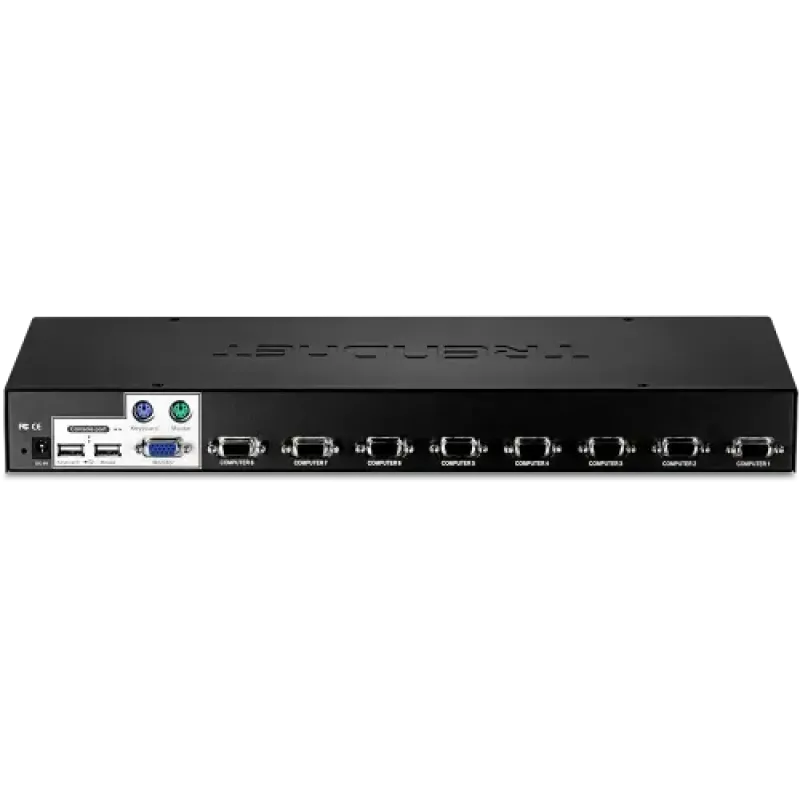 TRENDnet TK-803R 8-Port Rack Mount KVM Switch