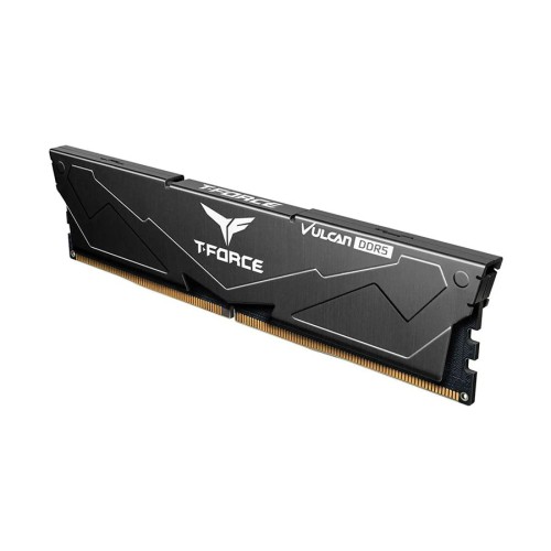 Team T-Force Vulcan 8GB DDR5 5600MHz Black Gaming Desktop RAM