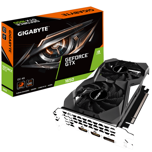 GIGABYTE GeForce GTX 1650 WINDFORCE OC 4GB Graphics Card