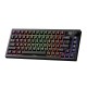 Tecware Spectre 75 Gasket Mounted Mechanical Keyboard with LCD Display (Black)