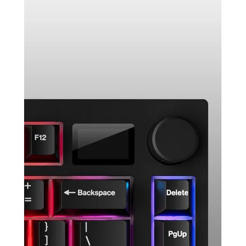 Tecware Spectre 75 Gasket Mounted Mechanical Keyboard with LCD Display (Black)