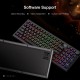 Tecware Spectre 96 Gasket Mounted Mechanical Keyboard with LCD Display (Black)
