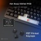 Tecware Spectre 96 Gasket Mounted Mechanical Keyboard with LCD Display (Black)
