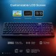 Tecware Spectre 96 Gasket Mounted Mechanical Keyboard with LCD Display (Black)