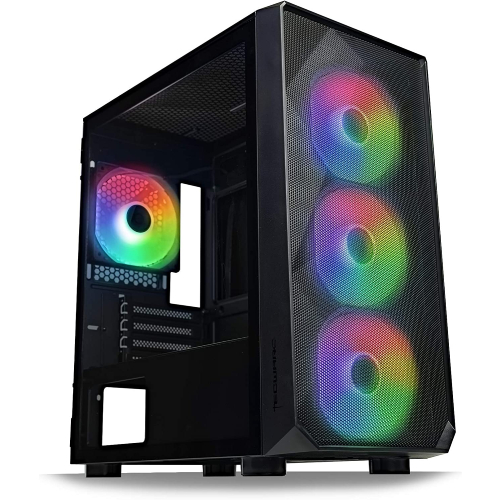 Tecware FORGE M Mid Tower Case With 4 ARGB Fan Tecware FORGE M Mid Tower Case With 4 ARGB Fan