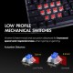 Tecware Phantom L Low Profile Hotswappable Mechanical Keyboard