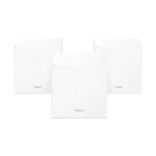 Tenda MW12 AC2100 Mbps Gigabit Tri-band Wi-Fi 5 Mesh Router (3-Pack)