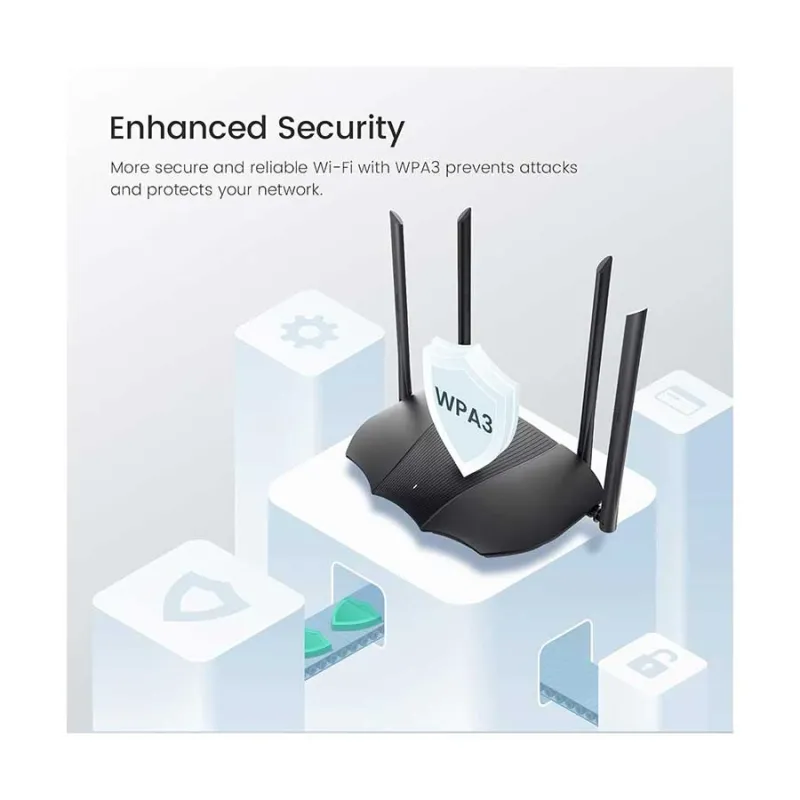 Tenda RX9 Pro AX3000 AC3000 Mbps Dual-Band Gigabit Wi-Fi Router