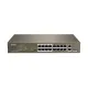 Tenda TEF1118P 19 Port (16 Port 10/100Mbps PoE + 2 Port Gigabit + 1 Port 1000 Base-X SFP) Unmanaged Smart PoE Switch