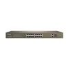 Tenda TEF1218P 18 (16-Port 10/100Mbps + 2 Gigabit) Web Smart PoE Switch