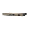 Tenda TEF1218P 18 (16-Port 10/100Mbps + 2 Gigabit) Web Smart PoE Switch