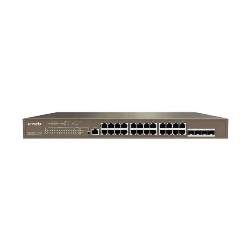 Tenda TEG5328P-24-410W 28-Port Managed PoE Switch