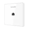Tenda W12 AC1200 Mbps Wireless Dual Band Gigabit White In-Wall Access Point