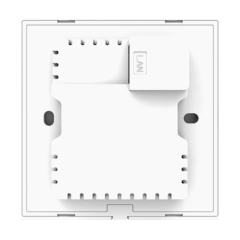 Tenda W12 AC1200 Mbps Wireless Dual Band Gigabit White In-Wall Access Point