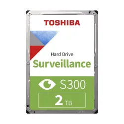 Toshiba S300 2TB 5400rpm 3.5" Surveillance Hard Drive