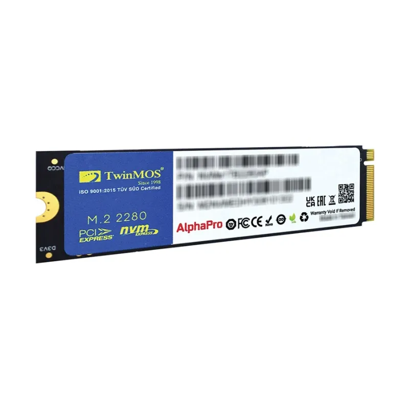 Twinmos Alpha Pro 256GB M.2 2280 PCIe NVMe Gen.3 SSD