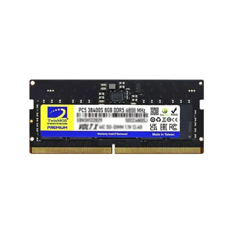 TwinMOS VOLTX 8GB DDR5 5600Mhz SO-DIMM Laptop RAM