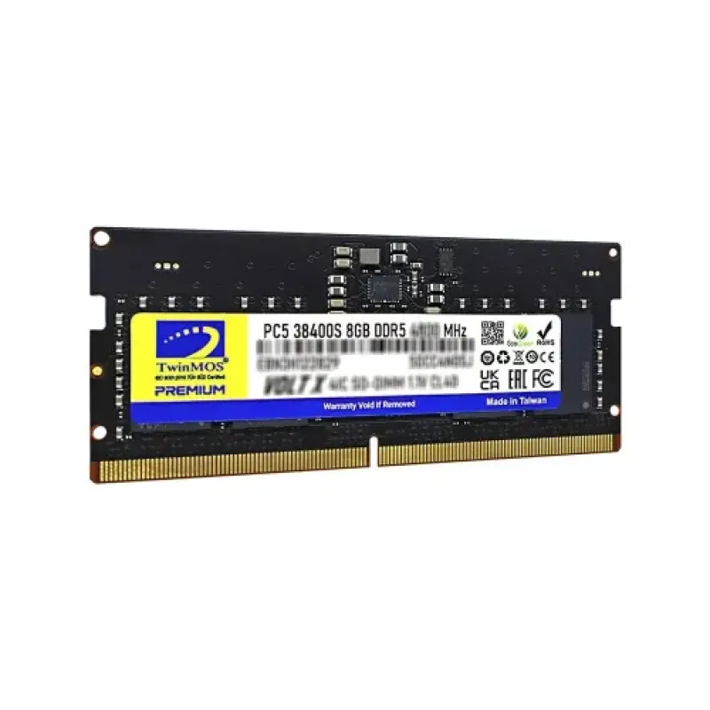 TwinMOS VOLTX 8GB DDR5 5600Mhz SO-DIMM Laptop RAM