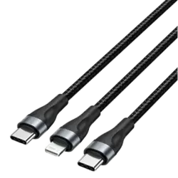 Vention H17BAV 1.2M 2-in-1 Type-C to Lightning Cable