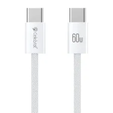 Yison Celebrat U600 White 60W 1 Meter USB Type-C Cable