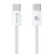 Yison Celebrat U600 White 60W 1 Meter USB Type-C Cable