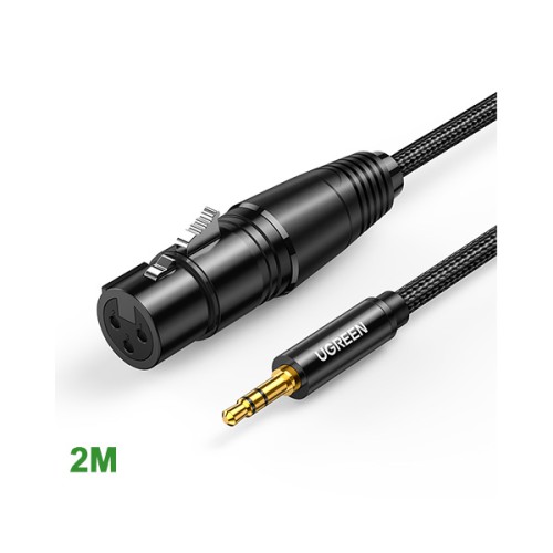 UGREEN AV182 (20244) 3.5mm Male to XLR Female Audio Cable - 2M