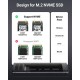 UGREEN CM400 (10902) M.2 NVMe SSD Enclosure