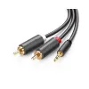 UGREEN AV102 (10510) 3.5mm to 2x RCA Audio Cable - 2M