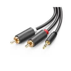 UGREEN AV102 (10510) 3.5mm to 2x RCA Audio Cable - 2M