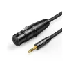 UGREEN AV182 (20244) 3.5mm Male to XLR Female Audio Cable - 2M