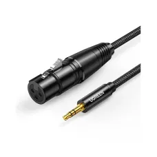 UGREEN AV182 (20763) 3.5mm Male to XLR Female Audio Cable - 1M