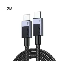 UGREEN L524 (55775) 3A USB-C to USB-C PD Fast Charging Braided Cable - 2M
