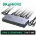 UGREEN CM695 (25962) 2 In 1 Out DisplayPort KVM Switch