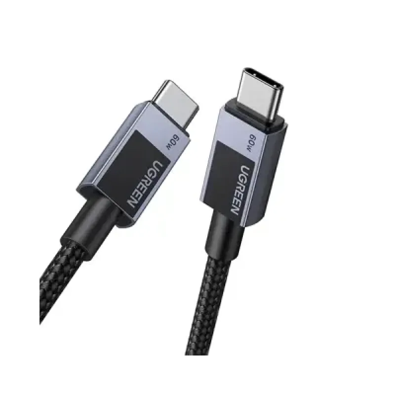 UGREEN L524 (55775) 3A USB-C to USB-C PD Fast Charging Braided Cable - 2M