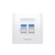 UGREEN NW144 (80182) Dual Port Wall Plate