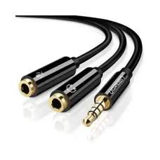 UGREEN AV141 (30620) 3.5mm to 2x3.5mm Audio Cable - Black