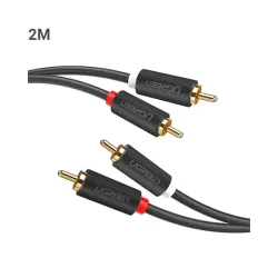 UGREEN AV104 (10518) 2x RCA to 2x RCA Cable - 2M