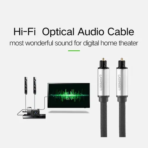 UGREEN AV108 (10542) Toslink Optical Audio Cable - 1.5M