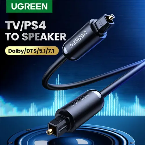 UGREEN AV122 (70891) Toslink Optical Audio Cable - 1.5M