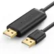 UGreen USB 2.0 Data link cable-Black 2M