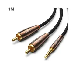 Ugreen AV170 (80845) 3.5mm to 2x RCA Aux Cable - 1M