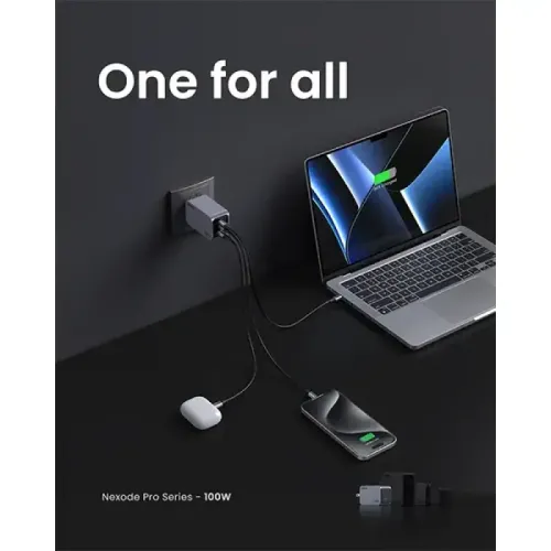 UGREEN X757 (25873) Nexode Pro 100W 3-Port GaN Fast Charger - US