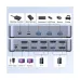 Ugreen AK700 (55851) DP KVM Black & Gray Switch with USB Port