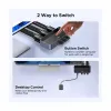 Ugreen AK700 (55851) DP KVM Black & Gray Switch with USB Port
