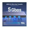 UGREEN AK701 (55397) 4 In 1 Out HDMI KVM Switch