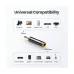 UGREEN AV168 (60711) 3.5mm Male to 6.35mm Female Gray Converter