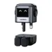 UGREEN CD361 (25686) Dual USB-C & USB UNO RG 65W GaN Gray Charger