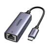 UGREEN CM199 (50737) Type-C Male to LAN Female Space Gray Converter